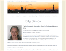 Tablet Screenshot of dilysstinson.co.uk